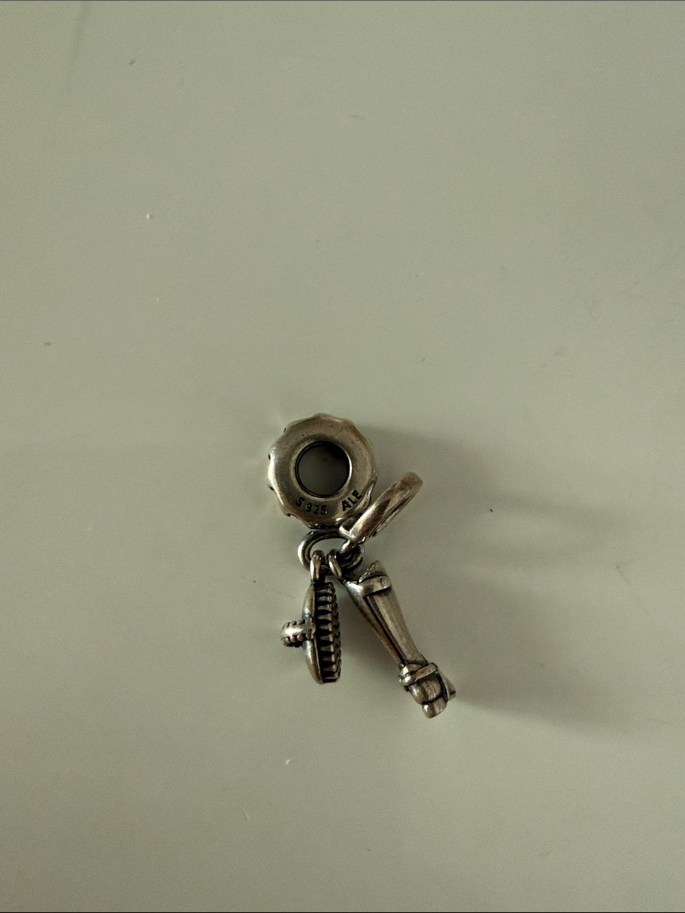 Authentic Pandora Riding Boot Dangle Charm - Picture 2 of 2